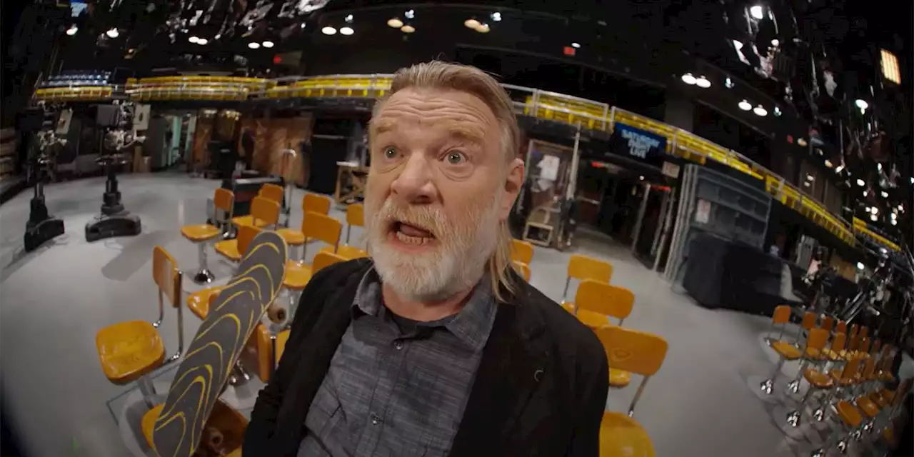 Brendan Gleeson Shows Off Sick His Skateboard Skills in New 'SNL' Promo