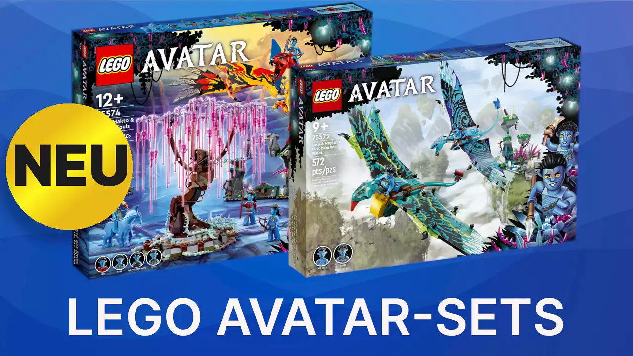 Lego Avatar: Die neuen Sets sind jetzt schon reduziert bei Amazon und MediaMarkt