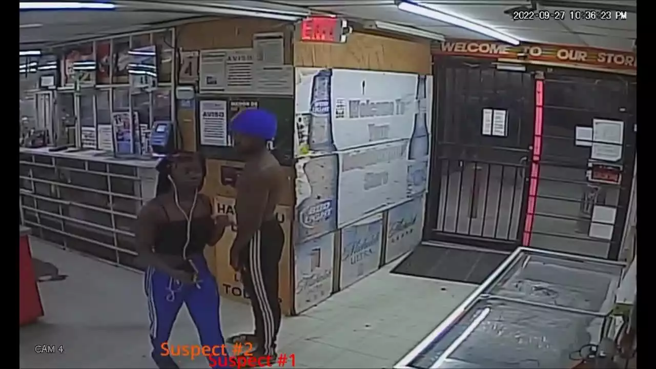 Help identify them: Police search for suspects after store worker shot to death