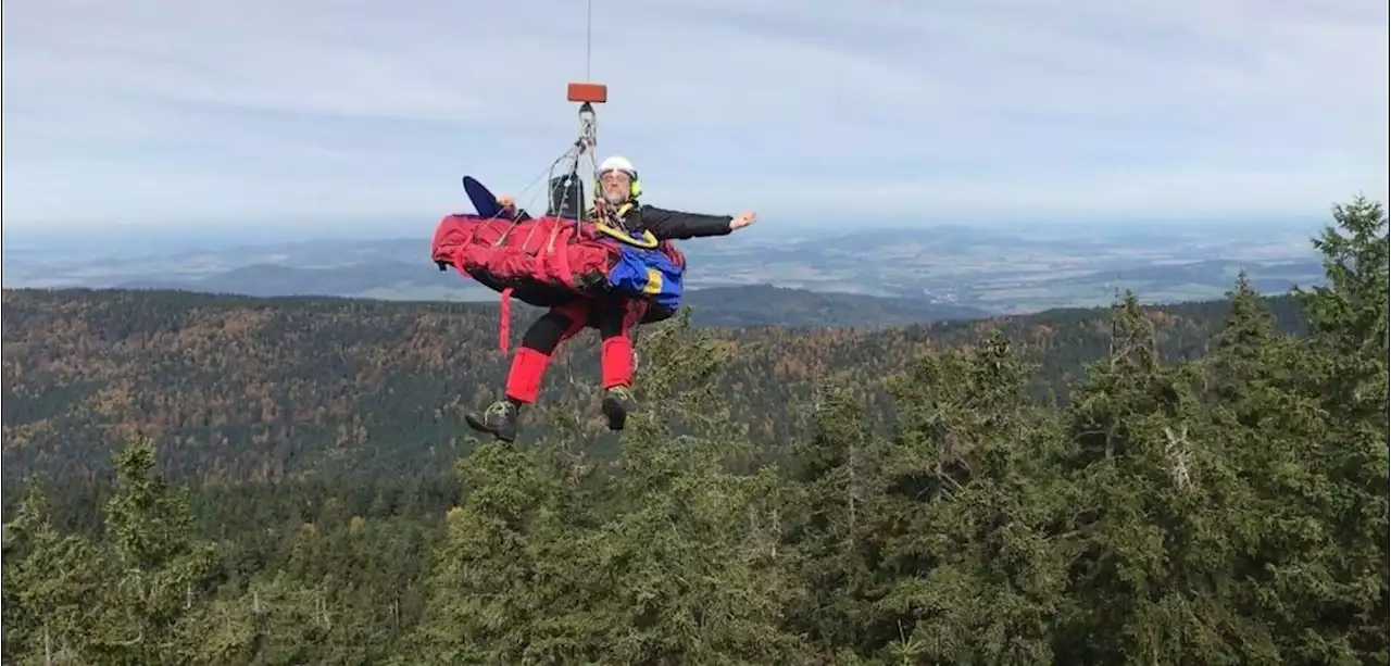 Bergwacht im Einsatz: Mann stürzt am Kleinen Osser vom Felsen - idowa