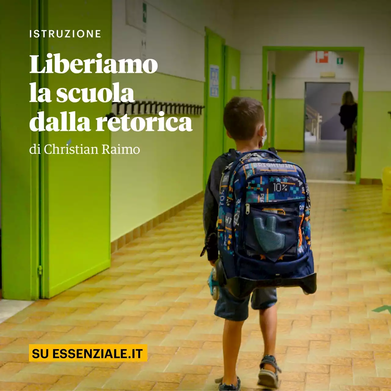 Liberiamo la scuola dalla retorica