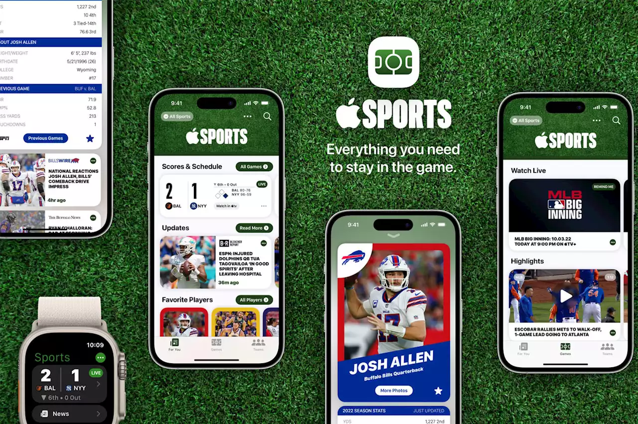 Concept : et si Apple proposait une app dédiée à l'actualité sportive ?