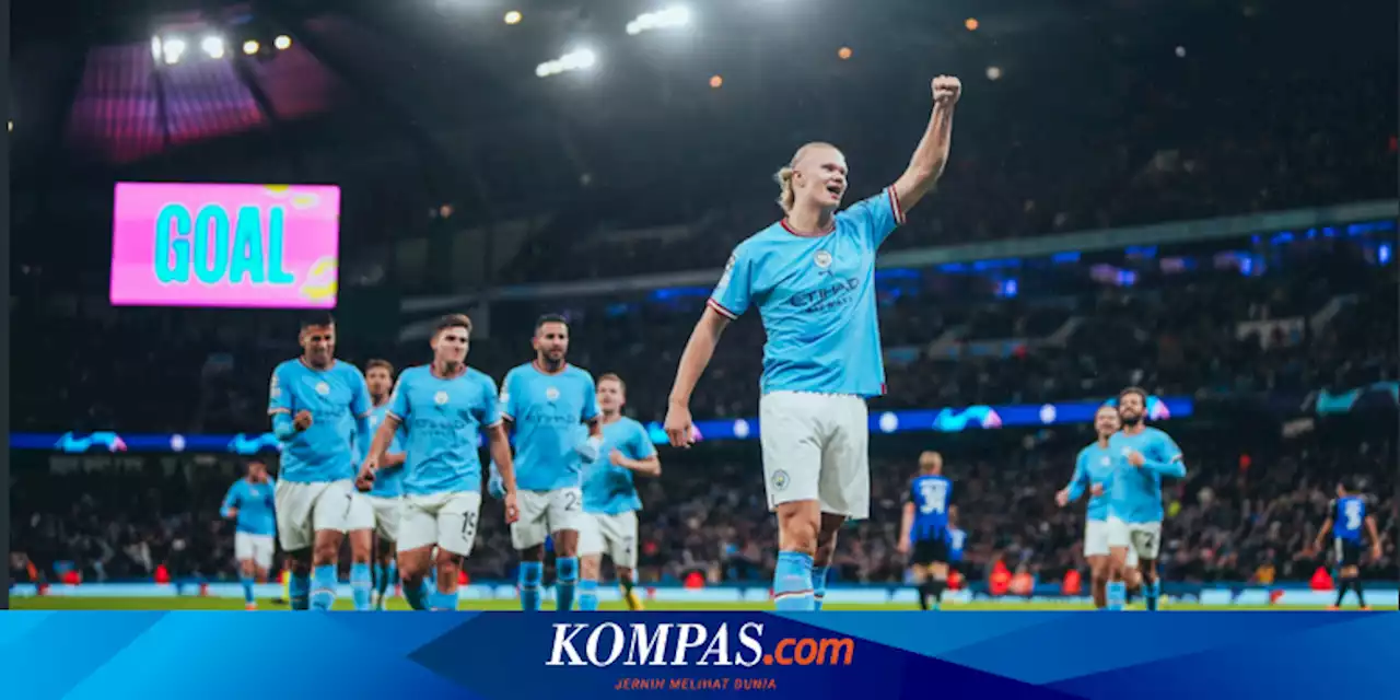 Top Skor Liga Champions: Messi Cetak Gol Cantik, Haaland Teratas