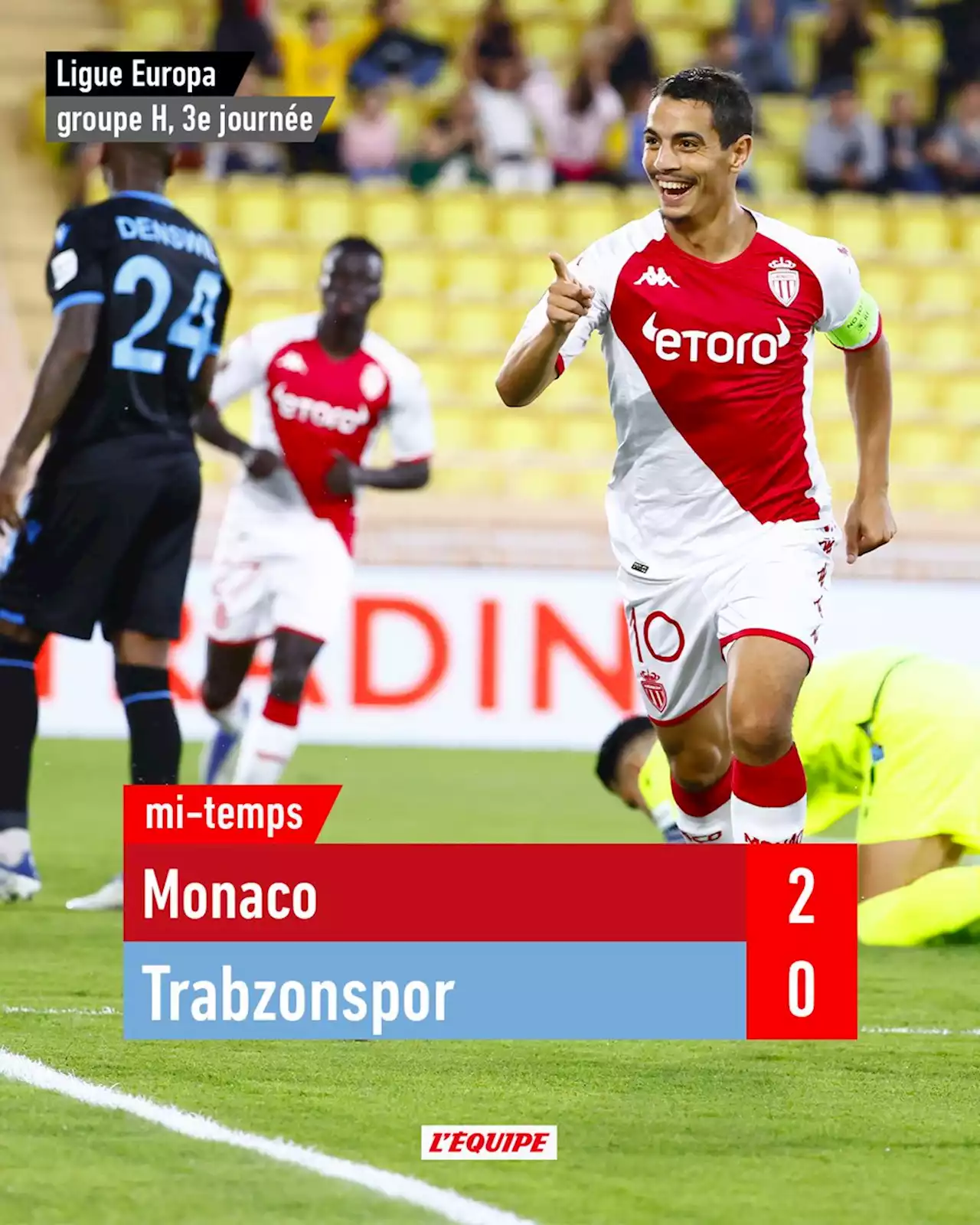 Monaco - Trabzonspor en direct, Gr. H de Ligue Europa (06/10/2022)