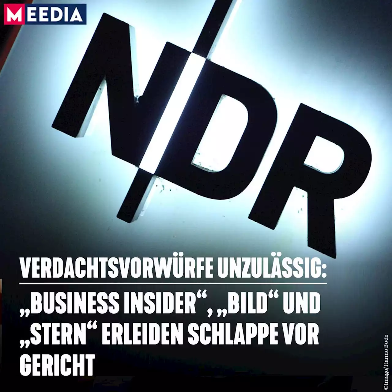 NDR-Vorwürfe: Schlappe vor Gericht für „Business Insider“, „Bild“ und „Stern“