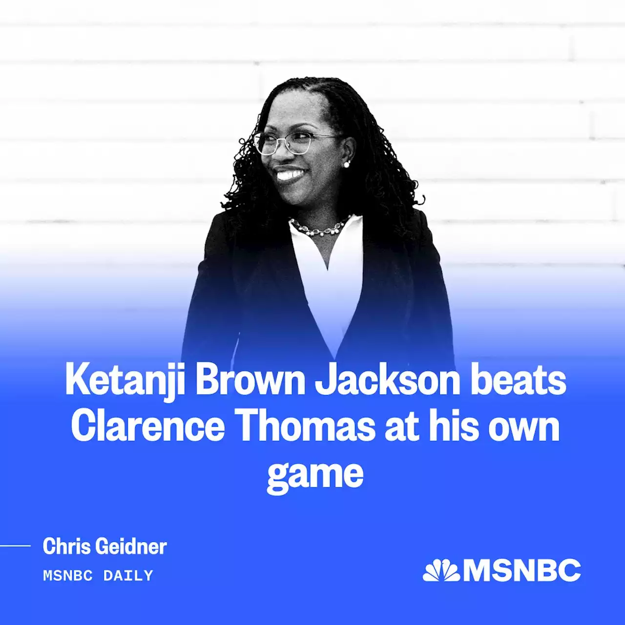 Ketanji Brown Jackson takes the Supreme Court's conservative majority to school