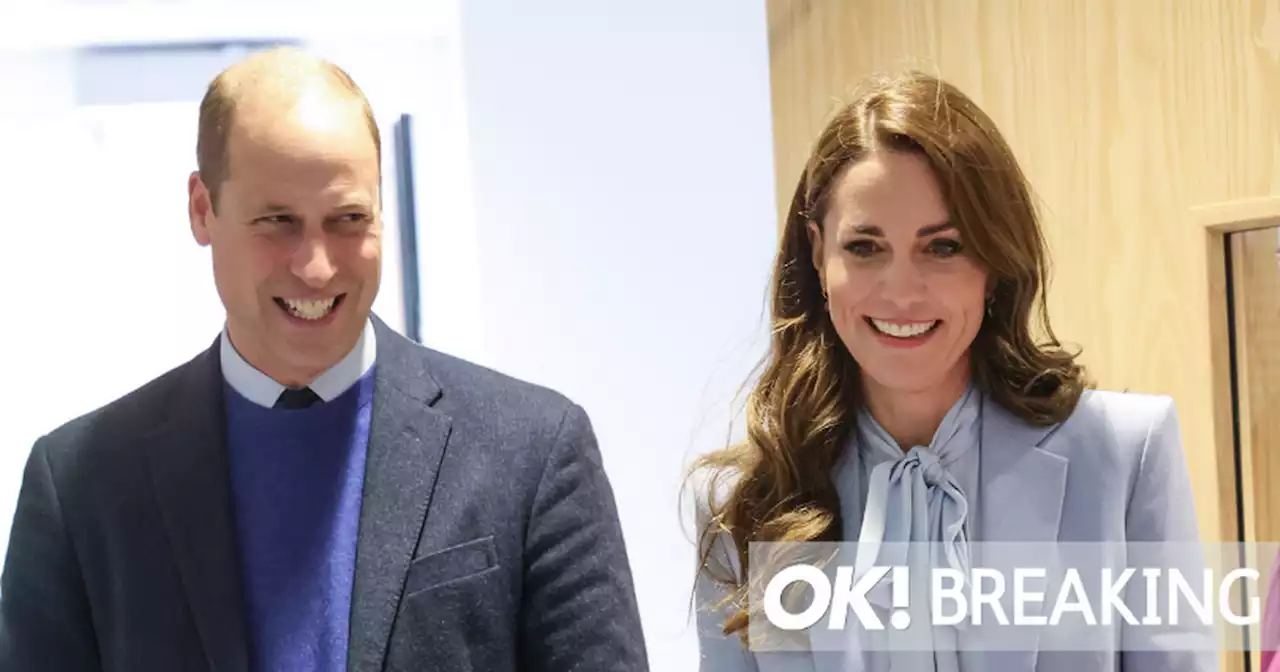 Prince William and Kate are all smiles as they arrive in Northern Ireland