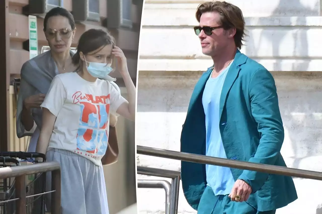 Angelina Jolie shops with daughter as Brad Pitt’s time with kids remains ‘limited’