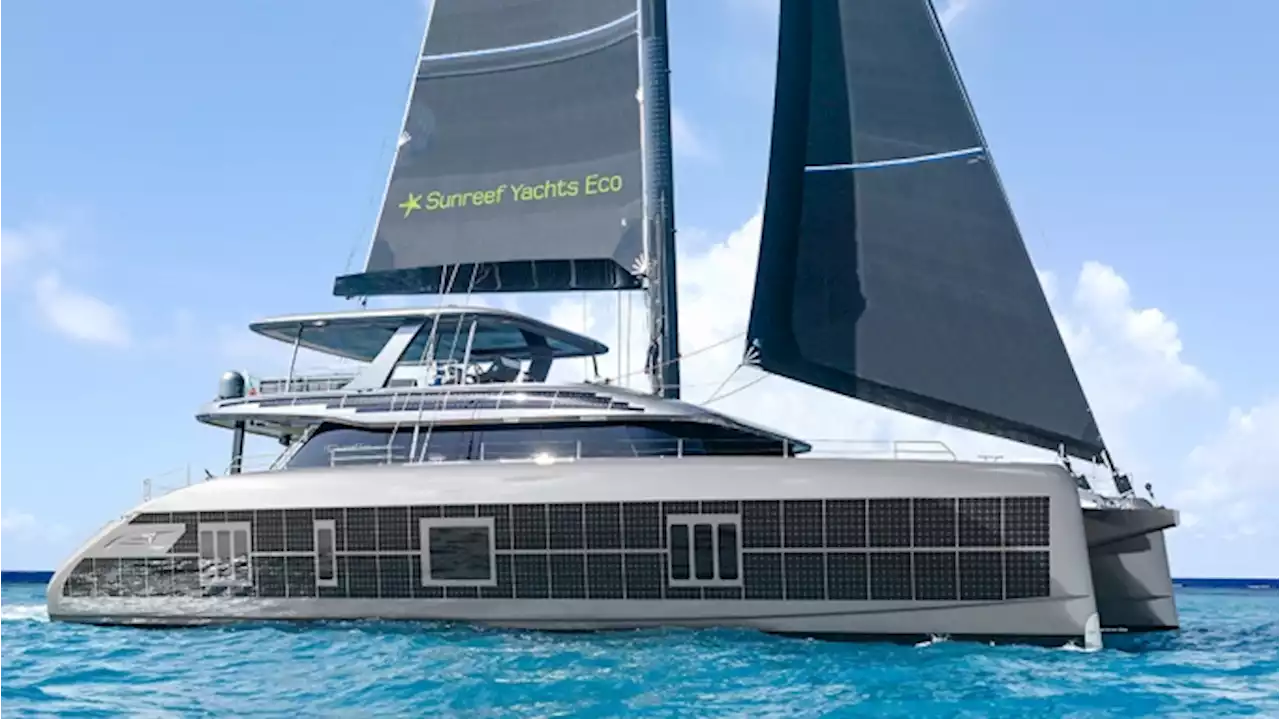 This New Hydrogen-Powered Sailing Catamaran Cruises Emissions Free While Generating Its Own Fuel