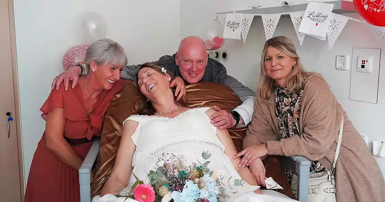 Hochzeit auf der Palliativstation in Dinslaken: „Schließlich habe ich 27 Jahre gewartet“