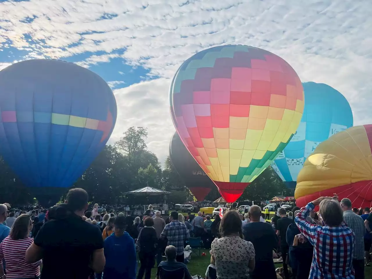 Balloon carnival crowds help raise £34,000 for hospice