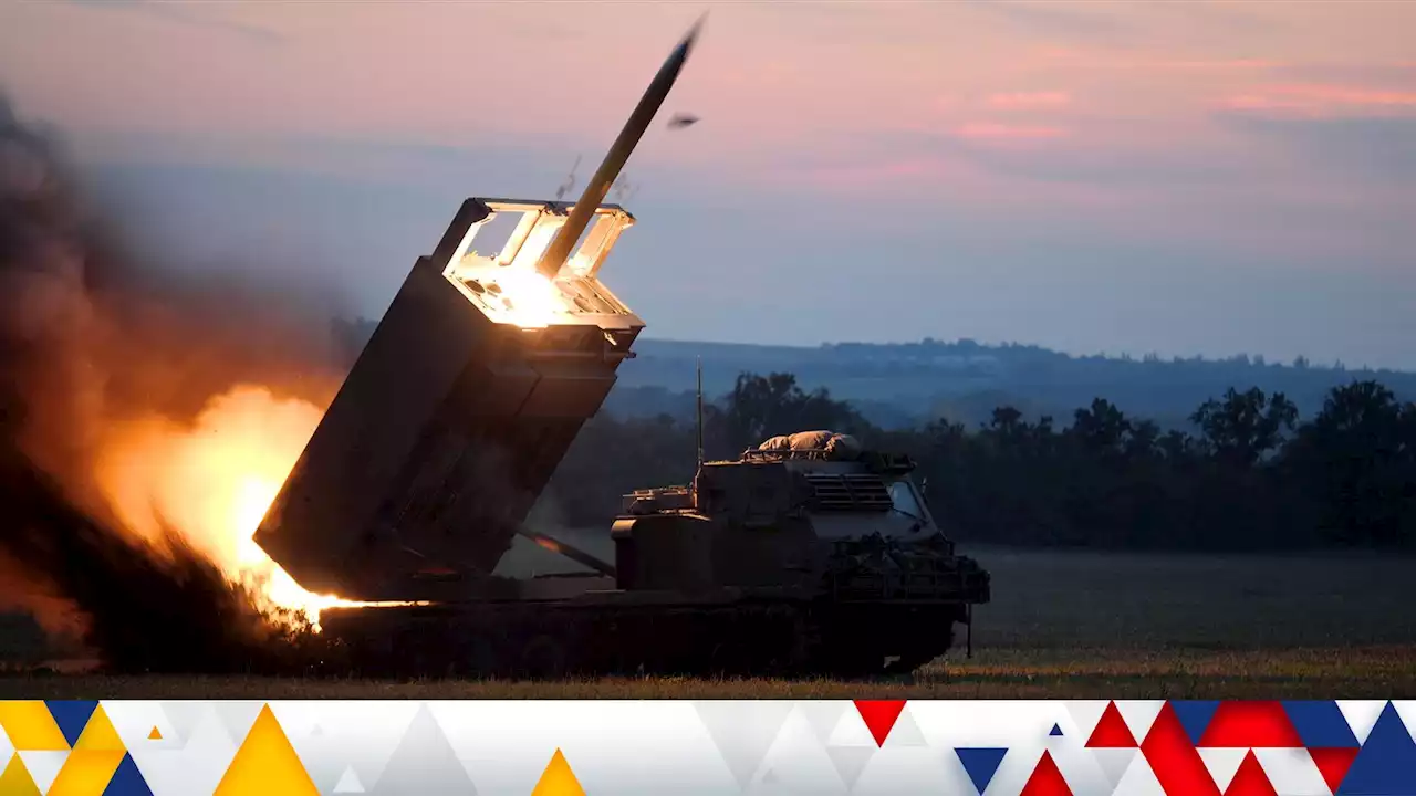 British rocket launchers turning the tide against Russia filmed for the first time