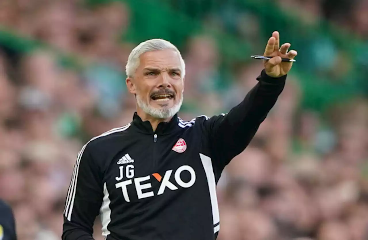 Jim Goodwin given 6-match touchline ban for criticism of Hibs’ Ryan Porteous