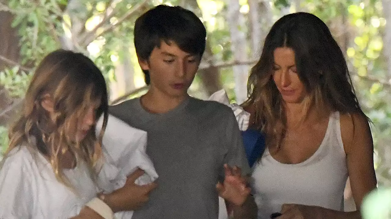 Gisele Bündchen Takes Kids To Gym In Miami Amid Divorce Lawyer Search