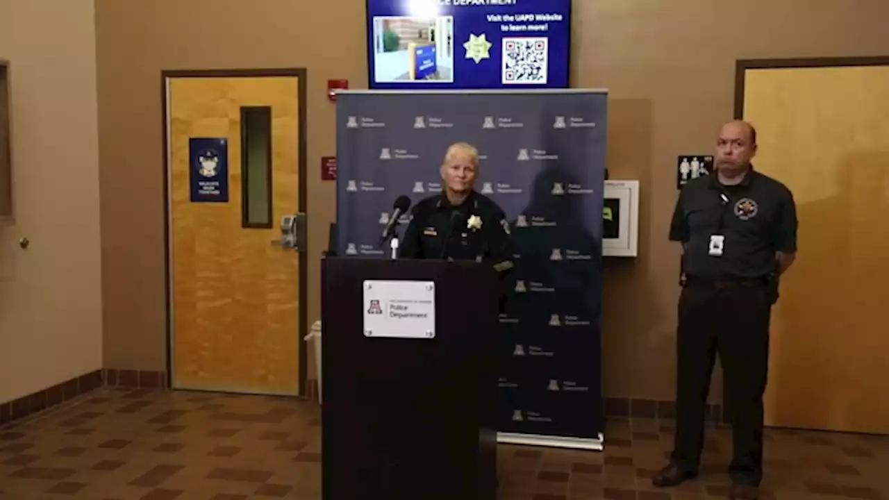 Watch now: UAPD addresses fatal shooting on campus