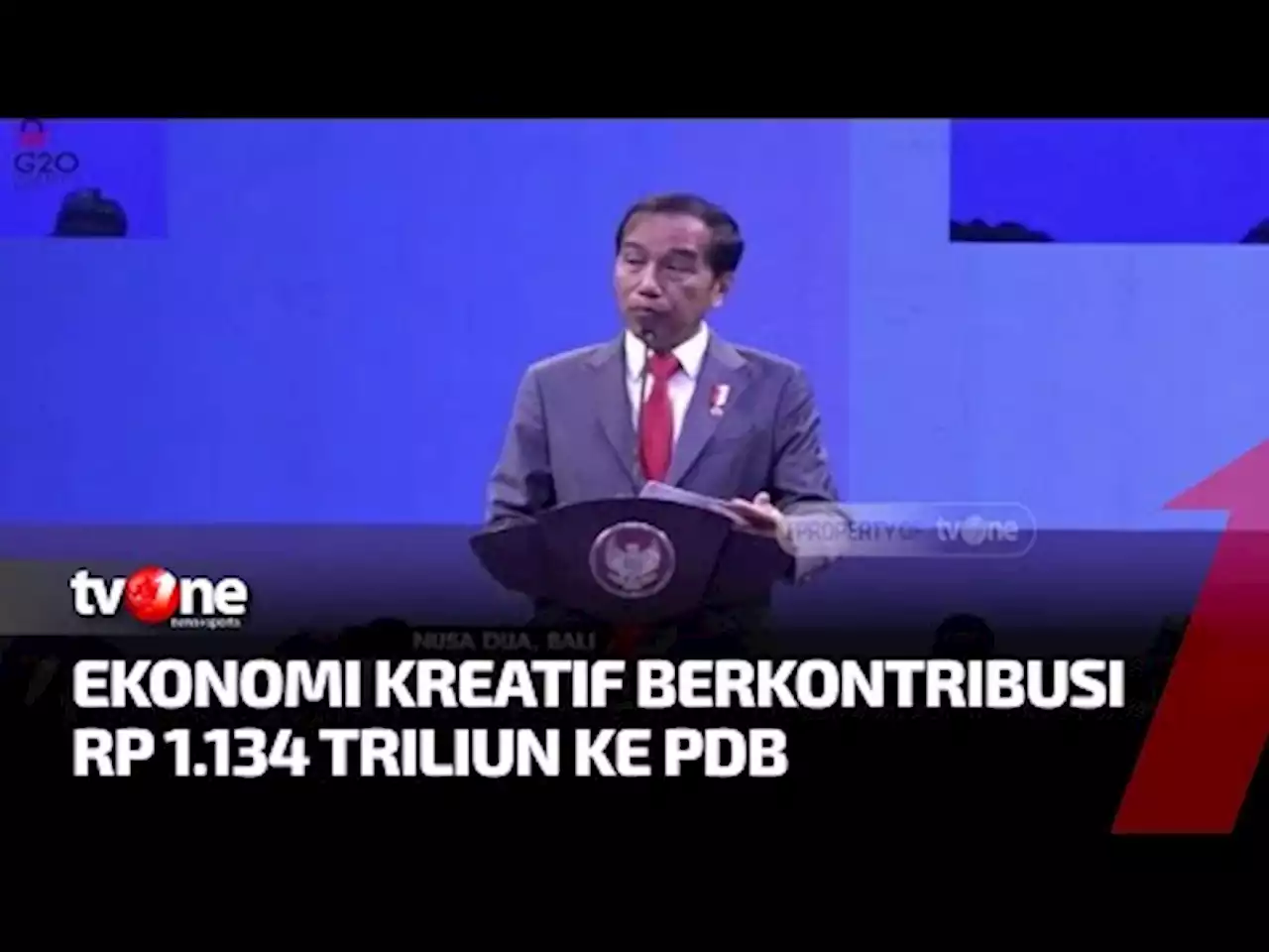 Presiden Buka Konferensi Ekonomi Kreatif Sedunia - tvOne