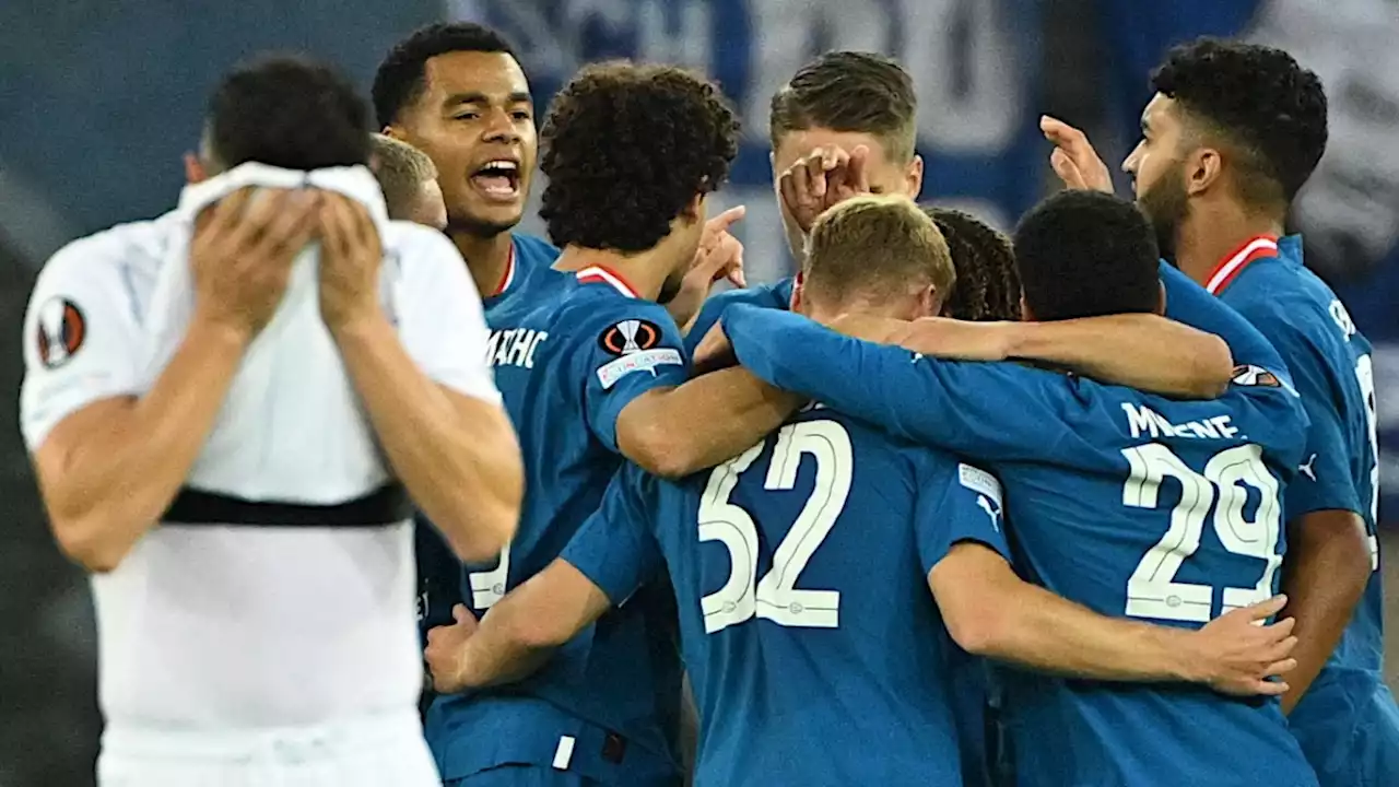 Wervelend PSV herstelt zich en scoort vijfmaal in de Europa League