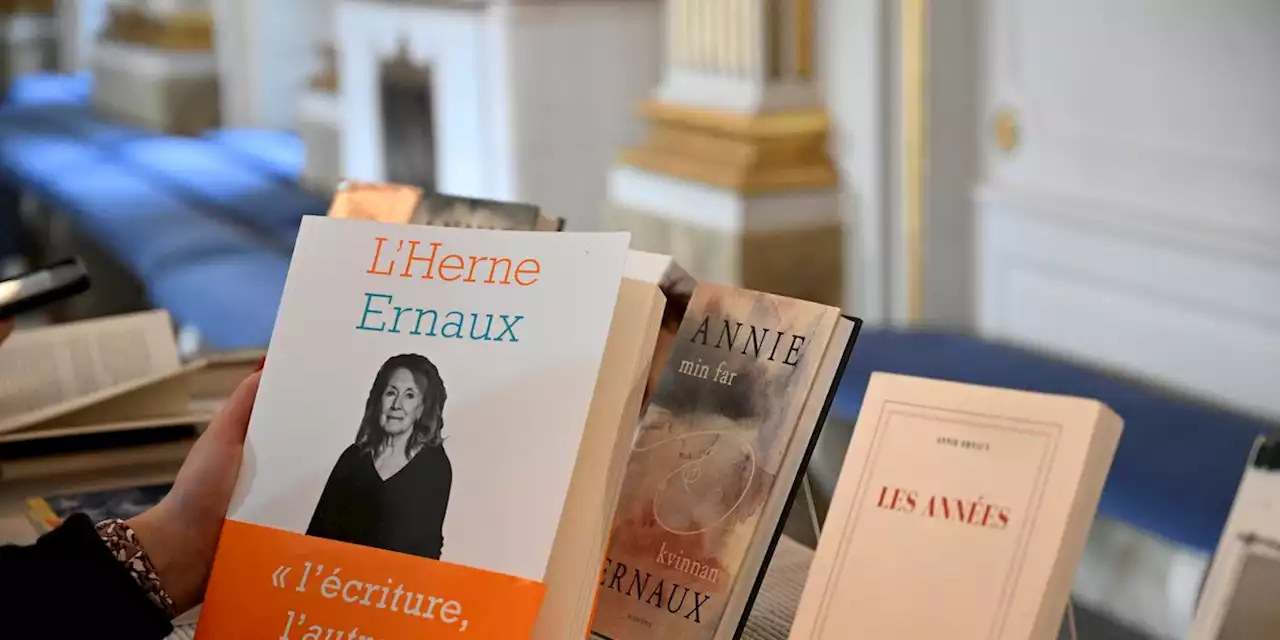 French writer Annie Ernaux awarded Nobel Prize in literature