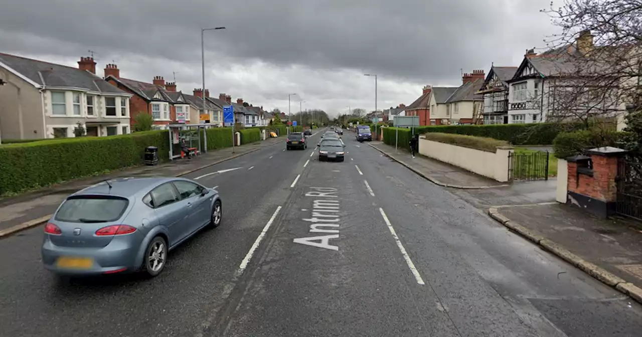 Man armed with knife jumps over Belfast takeaway counter