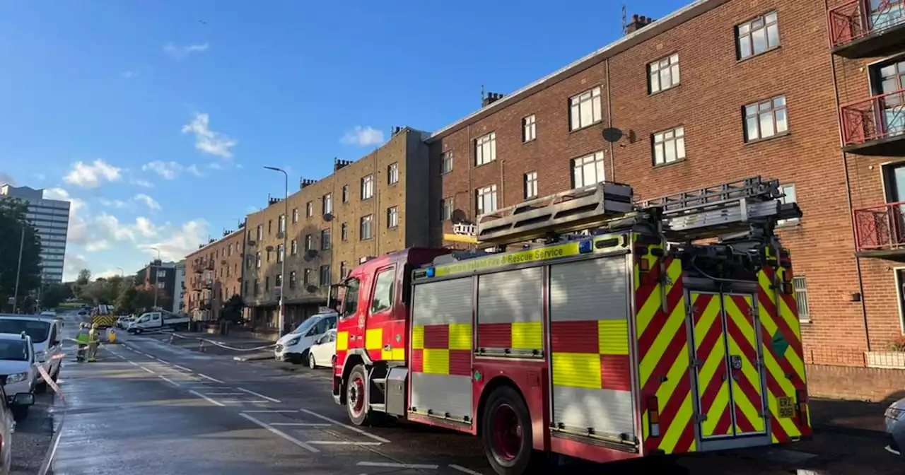 Residents evacuated from their homes after roof collapses