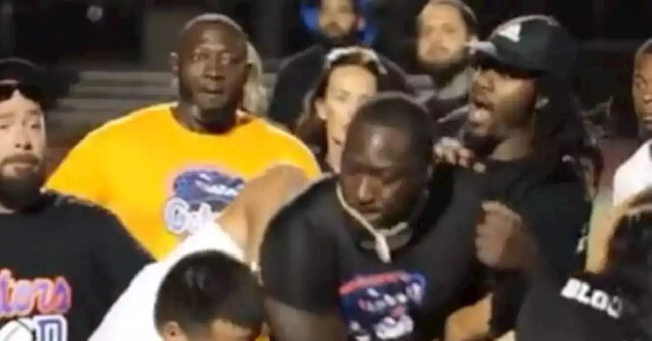 WATCH: Former NFL Player LeGarrette Blount Throws Punches at Youth Football Game