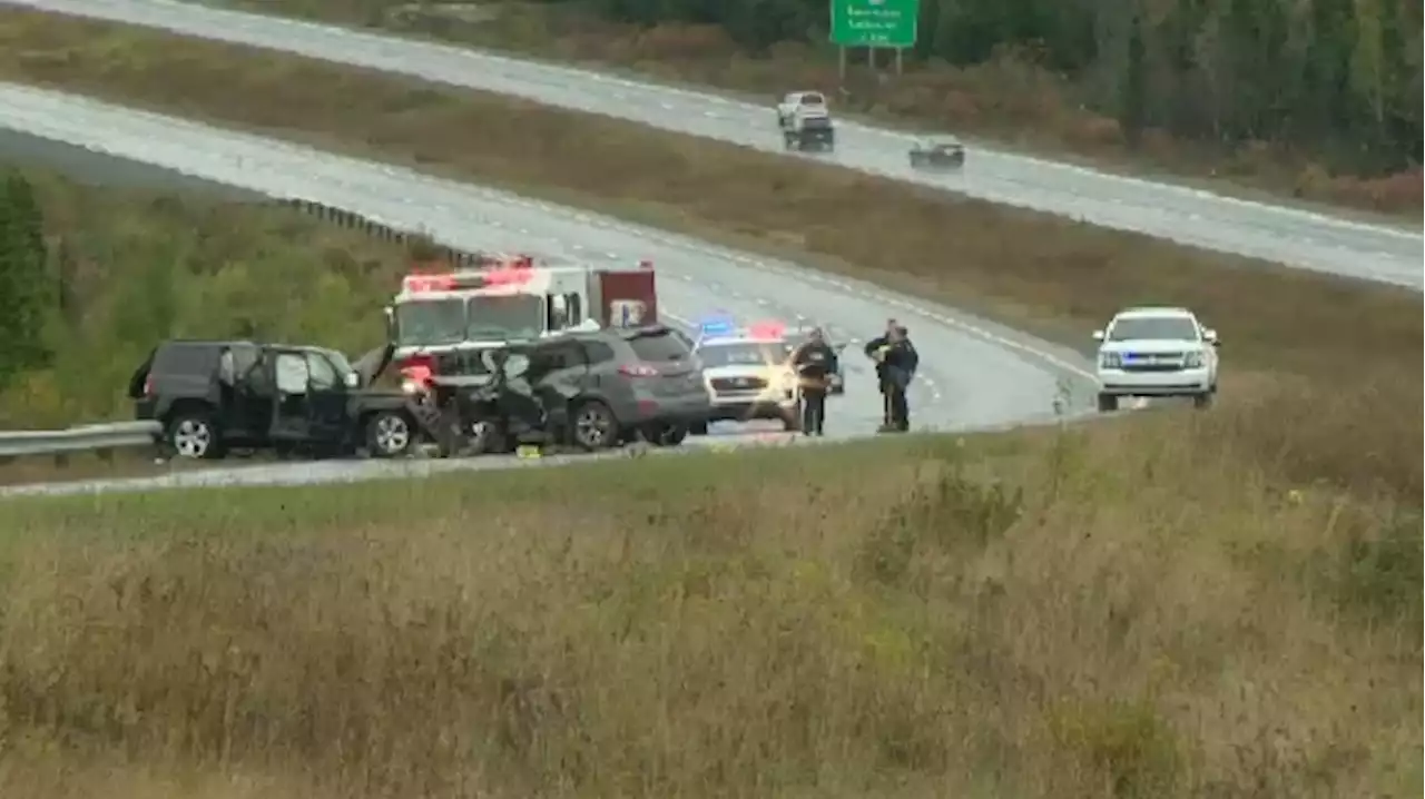 Two-vehicle collision closes Highway 103 in N.S.