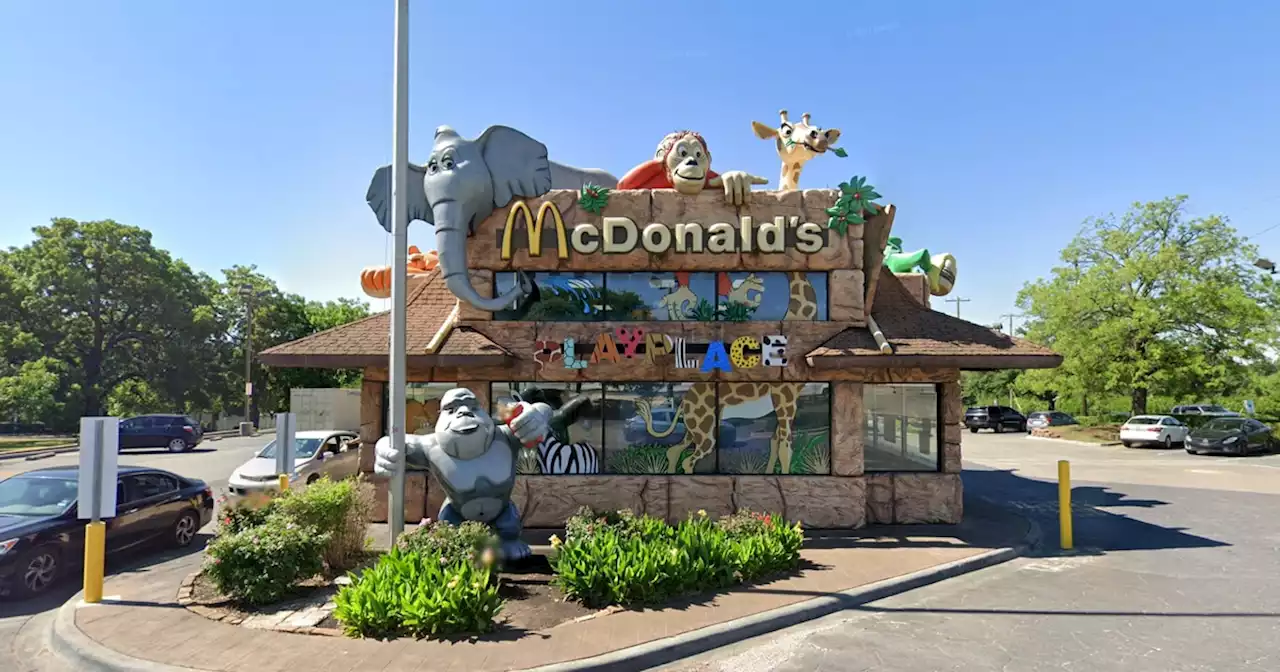 More concrete, less jungle: Dallas zoo-themed McDonald’s undergoes renovations