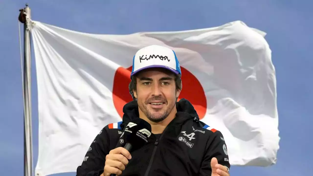 Como en las viejas épocas: la emoción de Fernando Alonso tras ser el más rápido en Japón