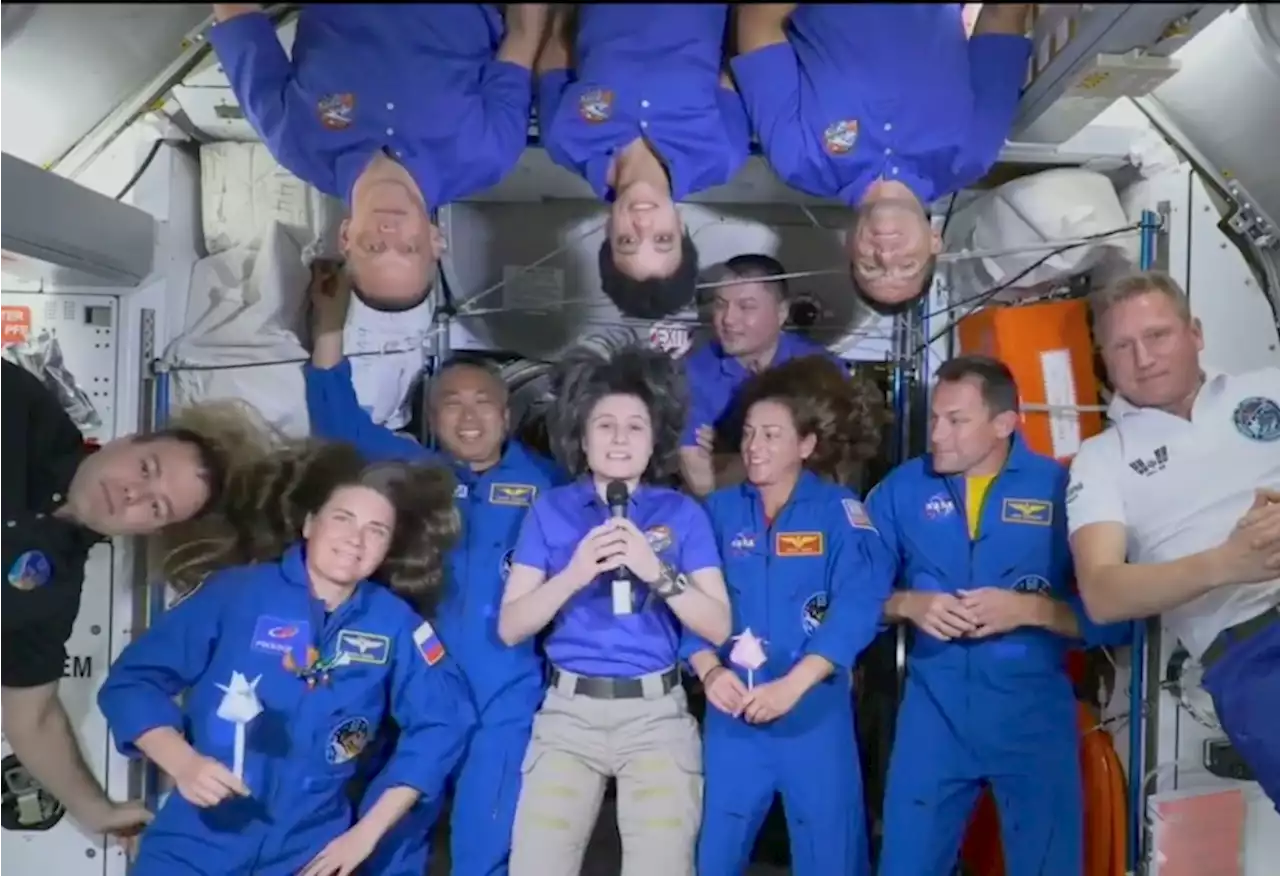 Watch four astronauts welcomed to the space station | Digital Trends