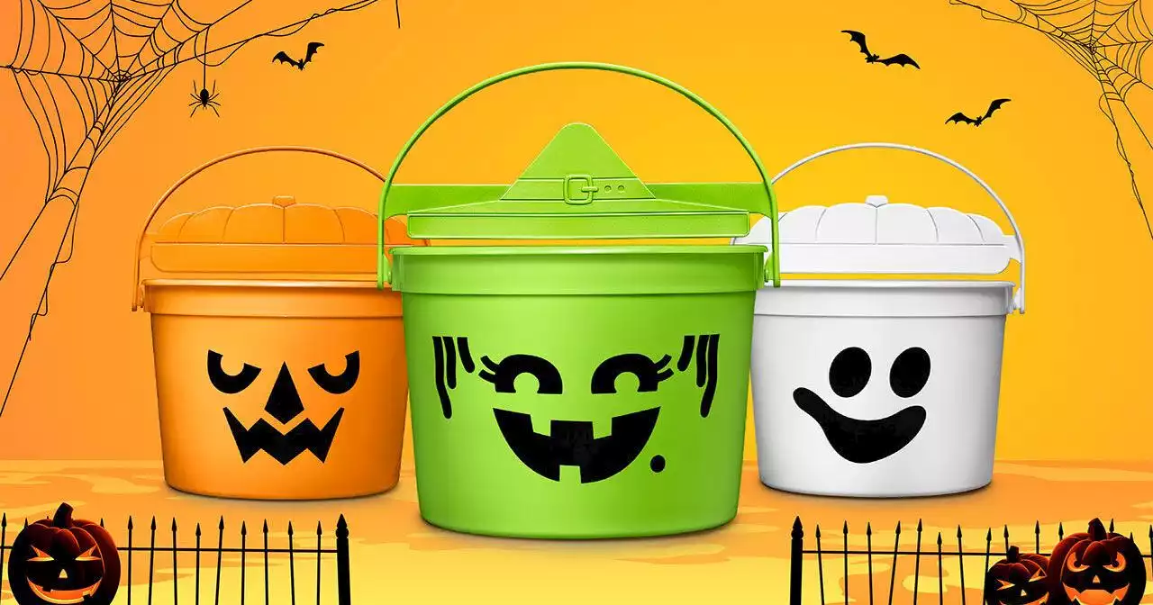 McDonald’s is bringing back Halloween Happy Meal pails