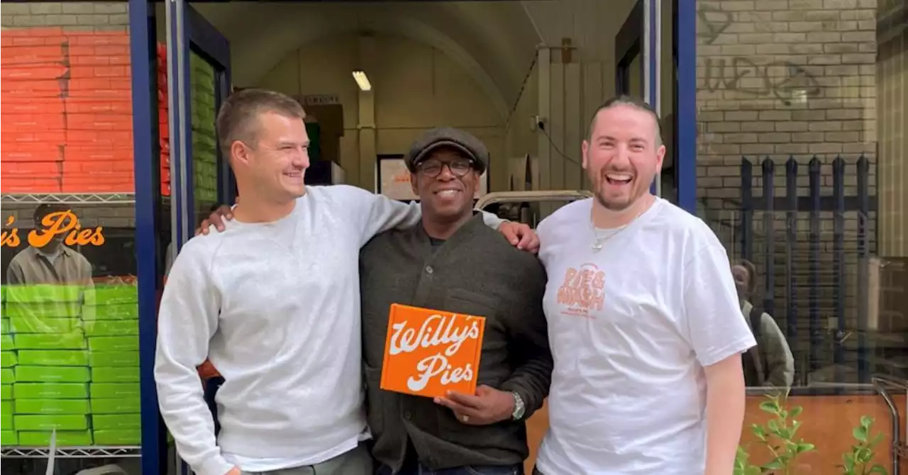 Arsenal Legend Ian Wright Supports Lockdown-Born Hackney Pie Stall Now