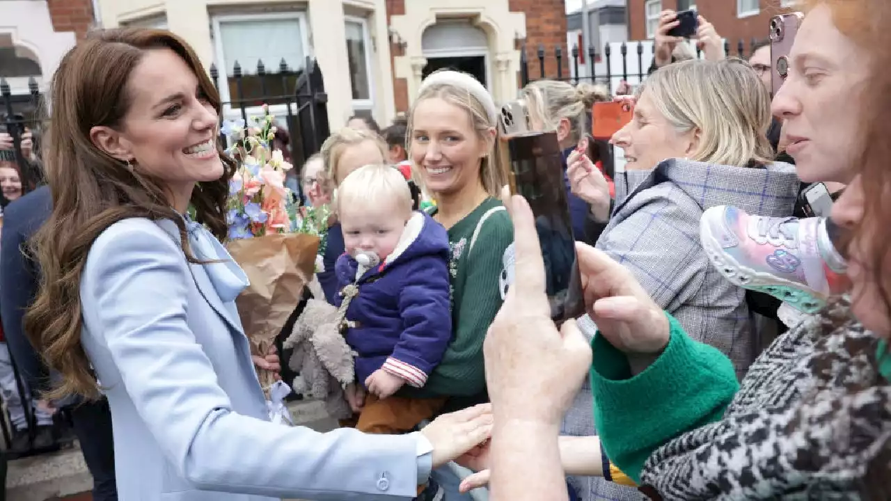 See How Kate Middleton Handled a Heckler in Northern Ireland