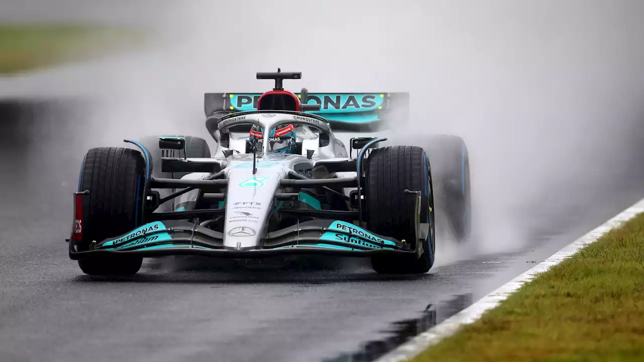 GP von Japan - Mercedes hinterlässt starken Eindruck im 2. Training: George Russell gewinnt vor Lewis Hamilton