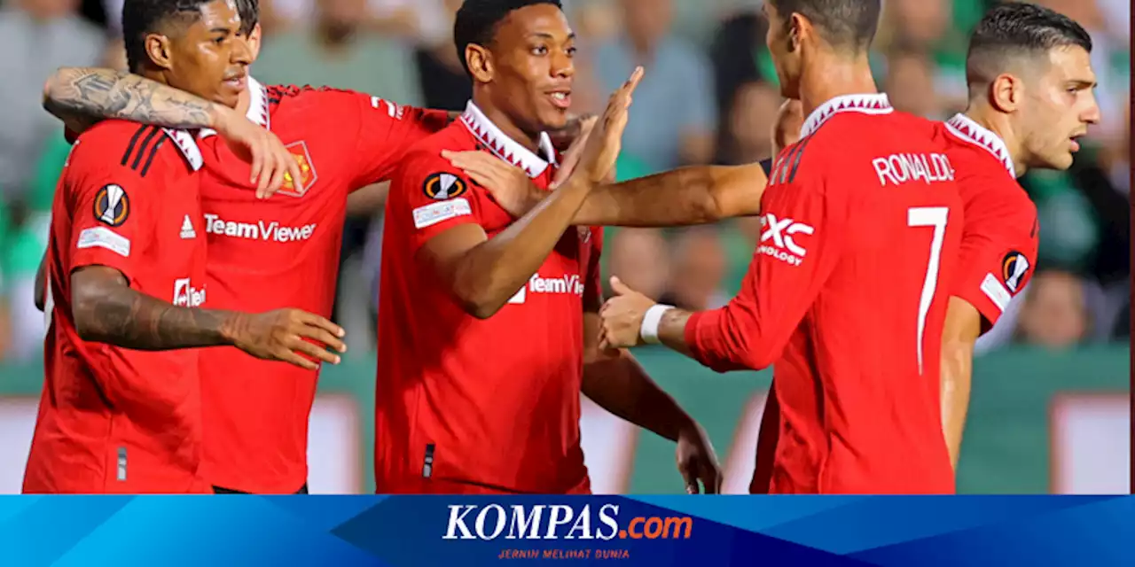 Hasil Lengkap Liga Europa: Man United Comeback, AS Roma Malu, Arsenal Pesta