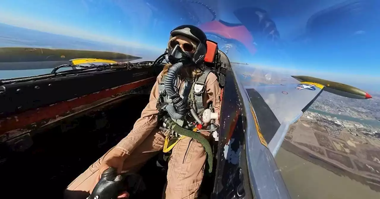 Take a 360-degree Fleet Week flight with KPIX's Lt. Jessica Burch