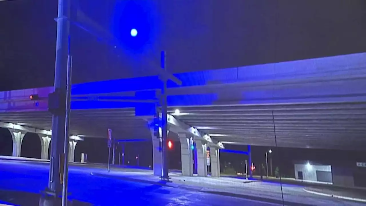 Ask 2: Why are there purple street lights along Tomball Toll?