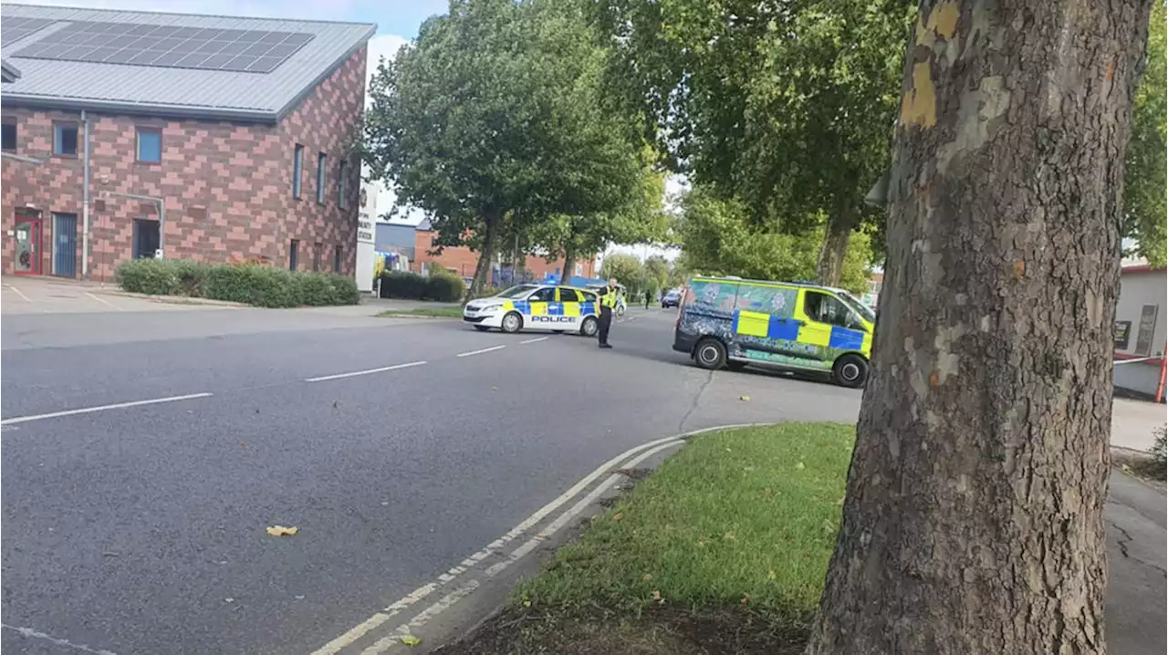 Armed officers shoot dead knifeman in car park of police station in Derby