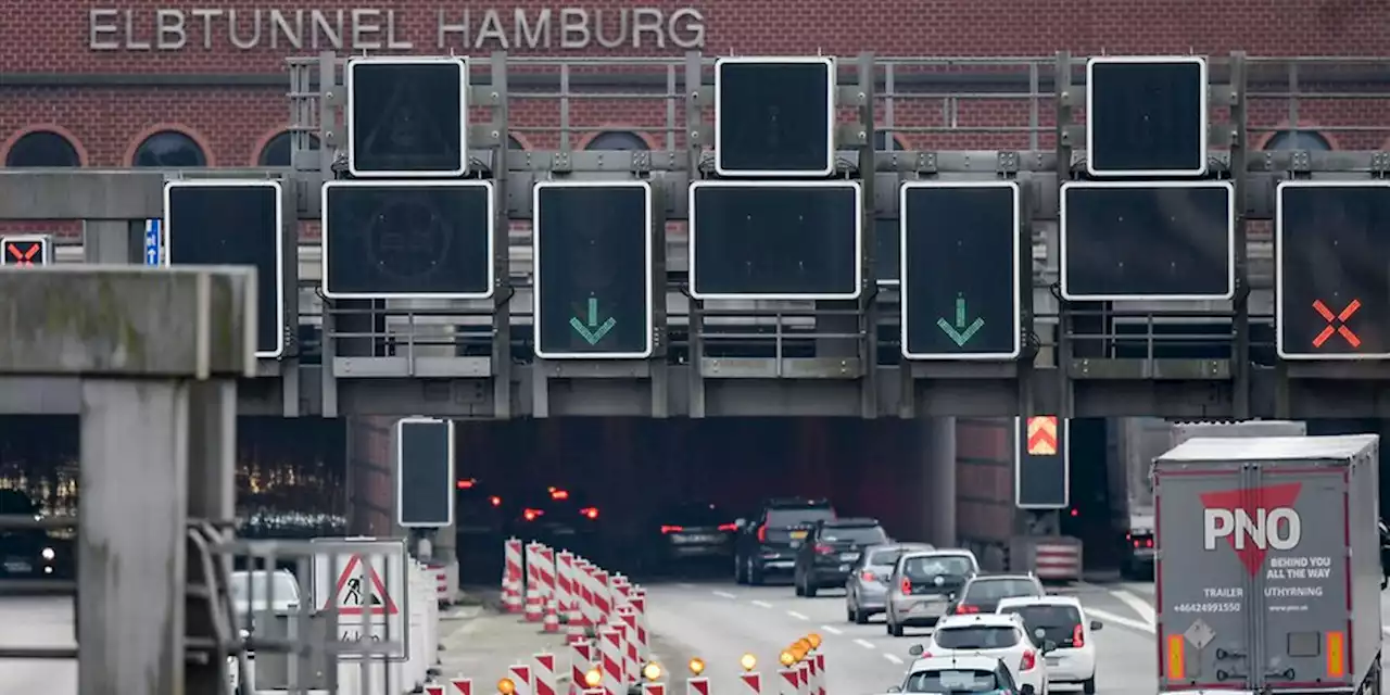 Hamburg: Sperrungen der A7 und des Elbtunnels am Wochenende