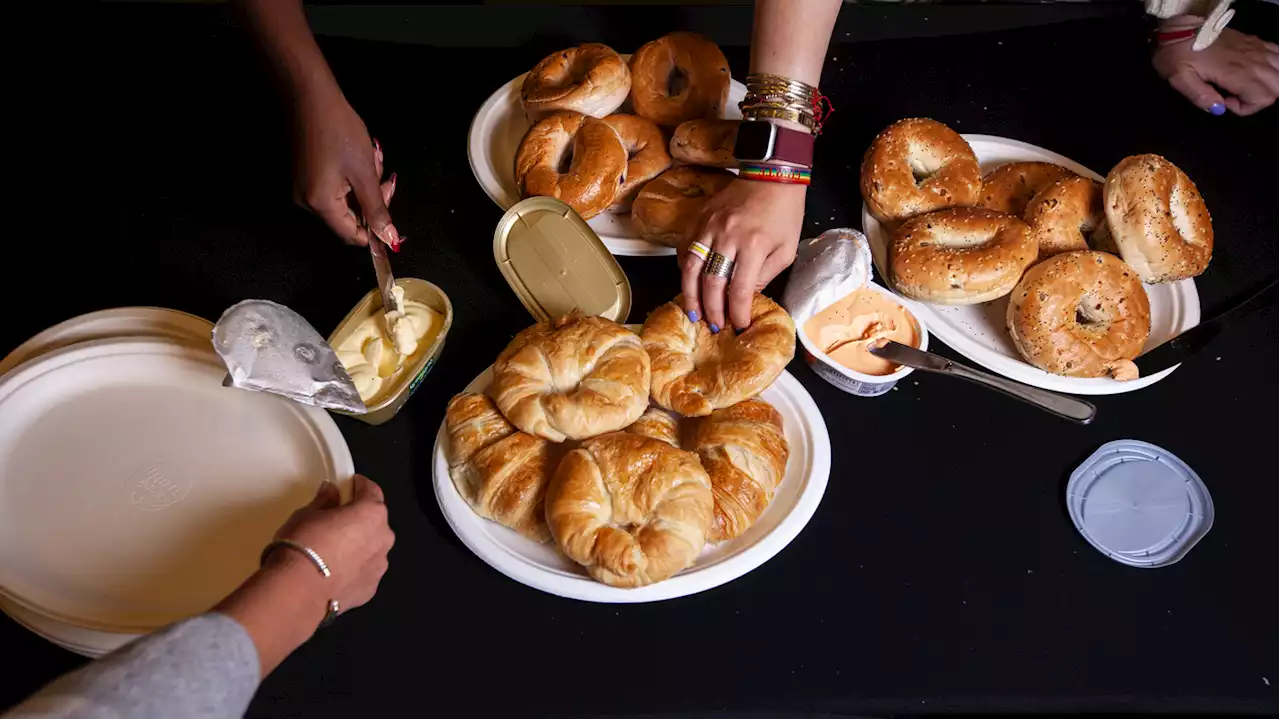 How to make networking events less awkward: Be a croissant, not a bagel : Life Kit