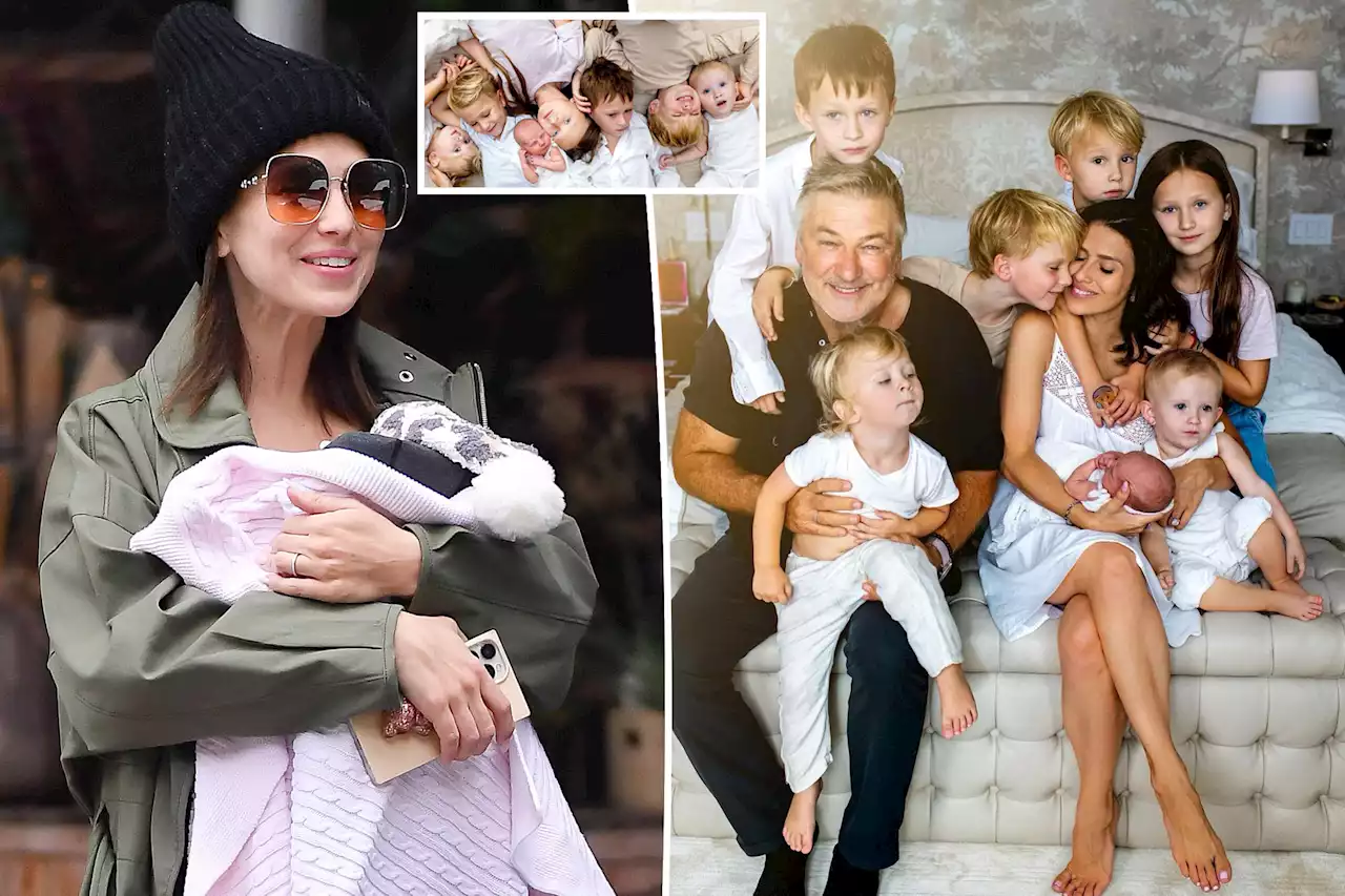 Hilaria Baldwin shares another sweet snap of all seven children