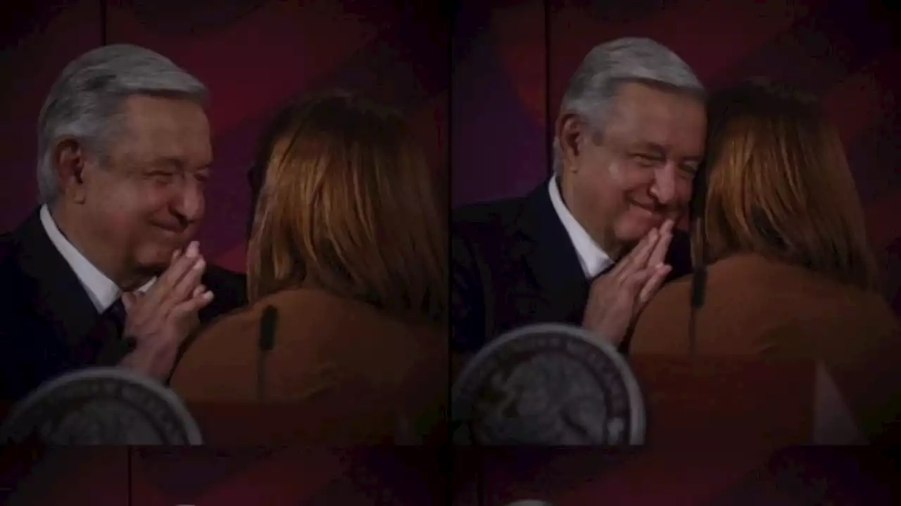 Este fue el momento en que AMLO 'rechazó' el abrazo de Tatiana Clouthier