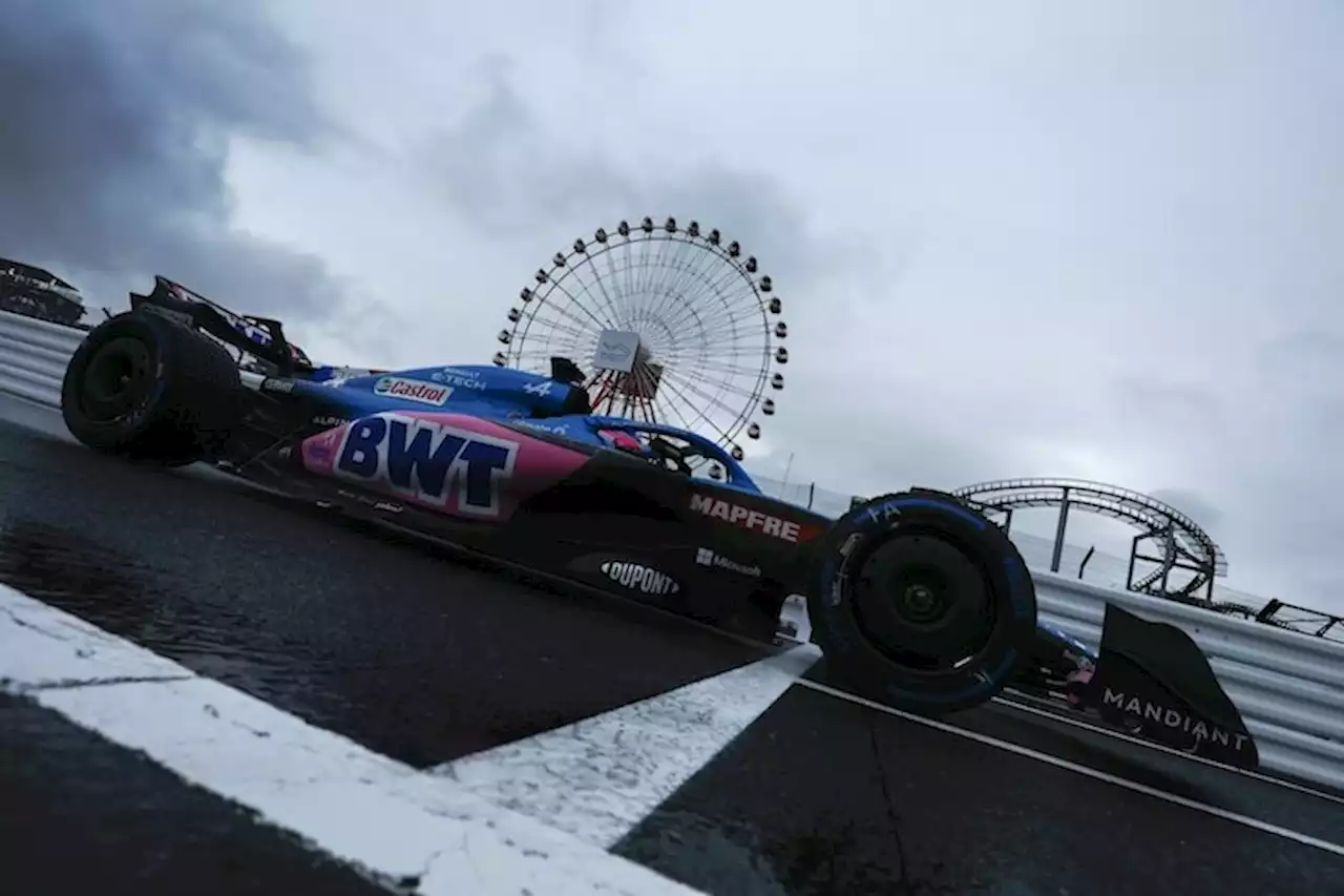 1. Training Suzuka: Bestzeit von Fernando Alonso