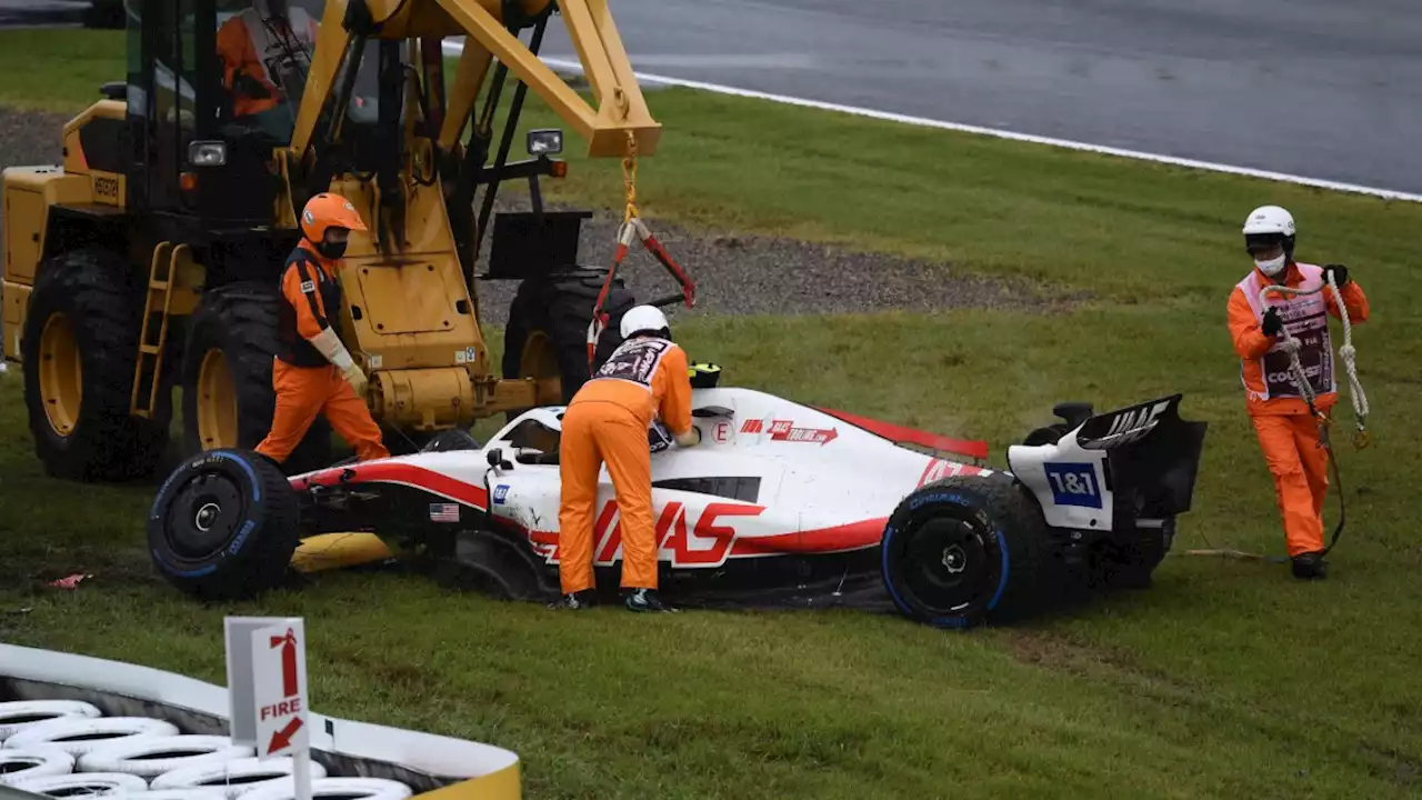 Japan: Mick Schumacher baut Unfall im Training von Suzuka