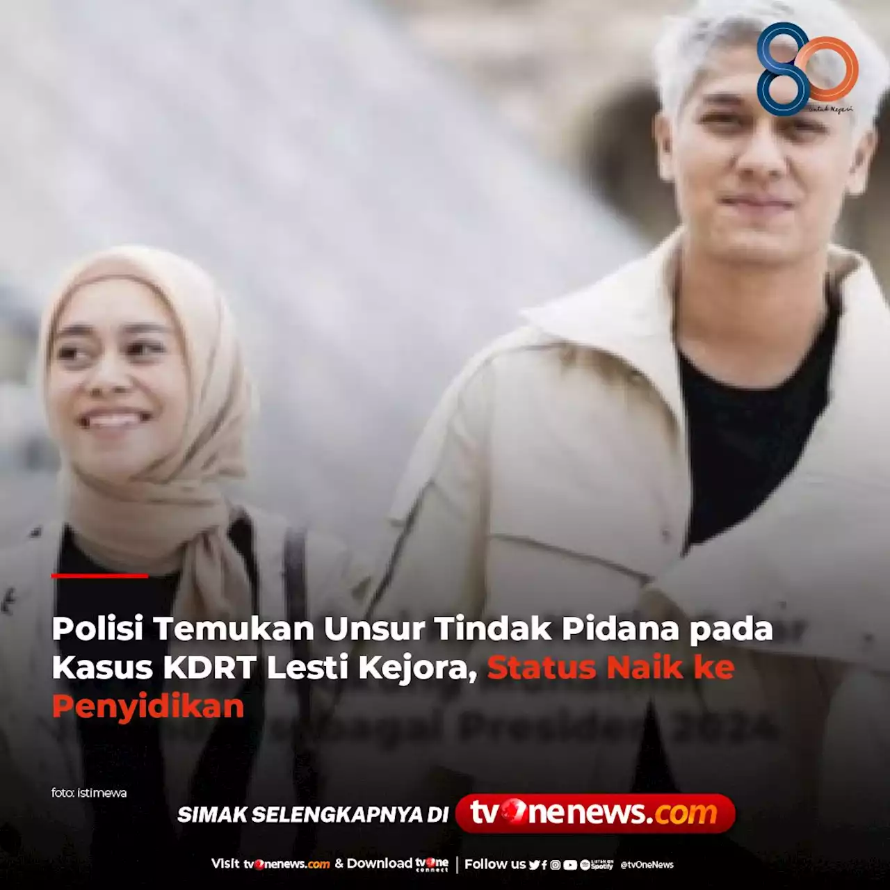 Polisi Temukan Unsur Tindak Pidana pada Kasus KDRT Lesti Kejora, Status Naik ke Penyidikan