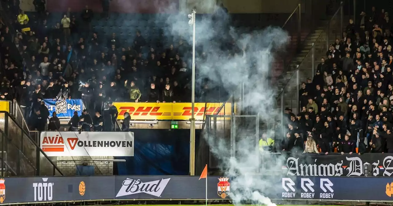 Update: Willem II en Den Bosch gaan wedstrijd hervatten na tijdelijke staking