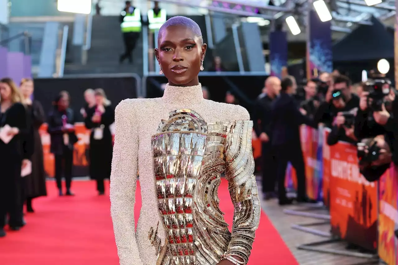 Jodie Turner-Smith Stuns in Couture at the ‘White Noise’ Premiere