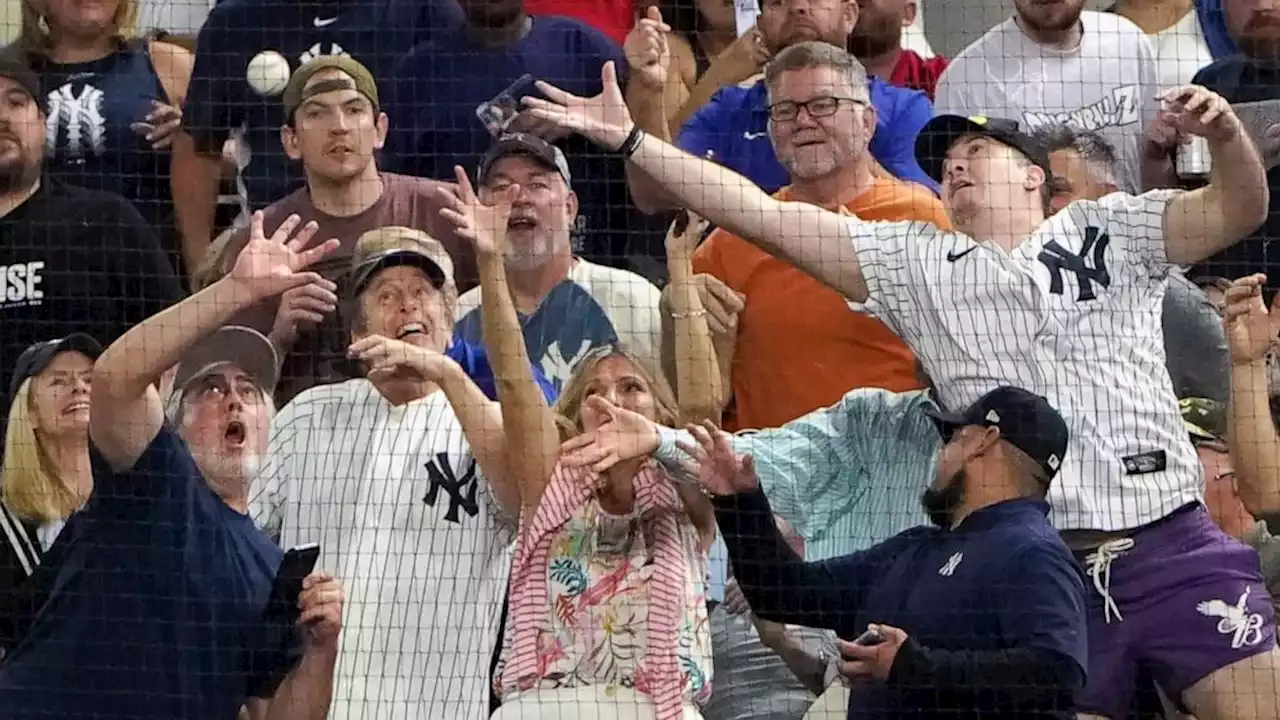 Fan who caught Judge's 62nd HR unsure what he'll do with it