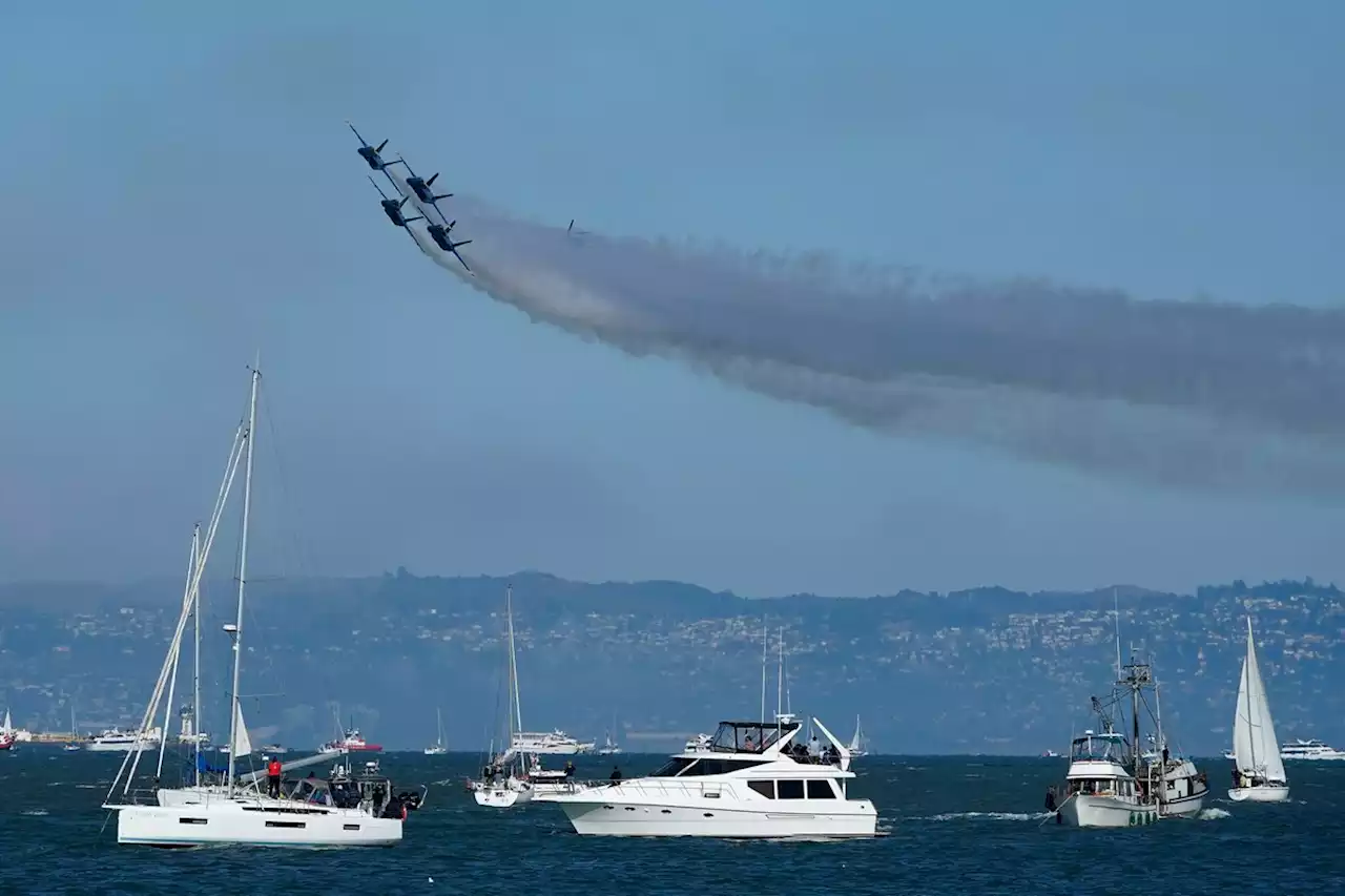 Fleet Week 2022: Watch Blue Angels across San Francisco skyline