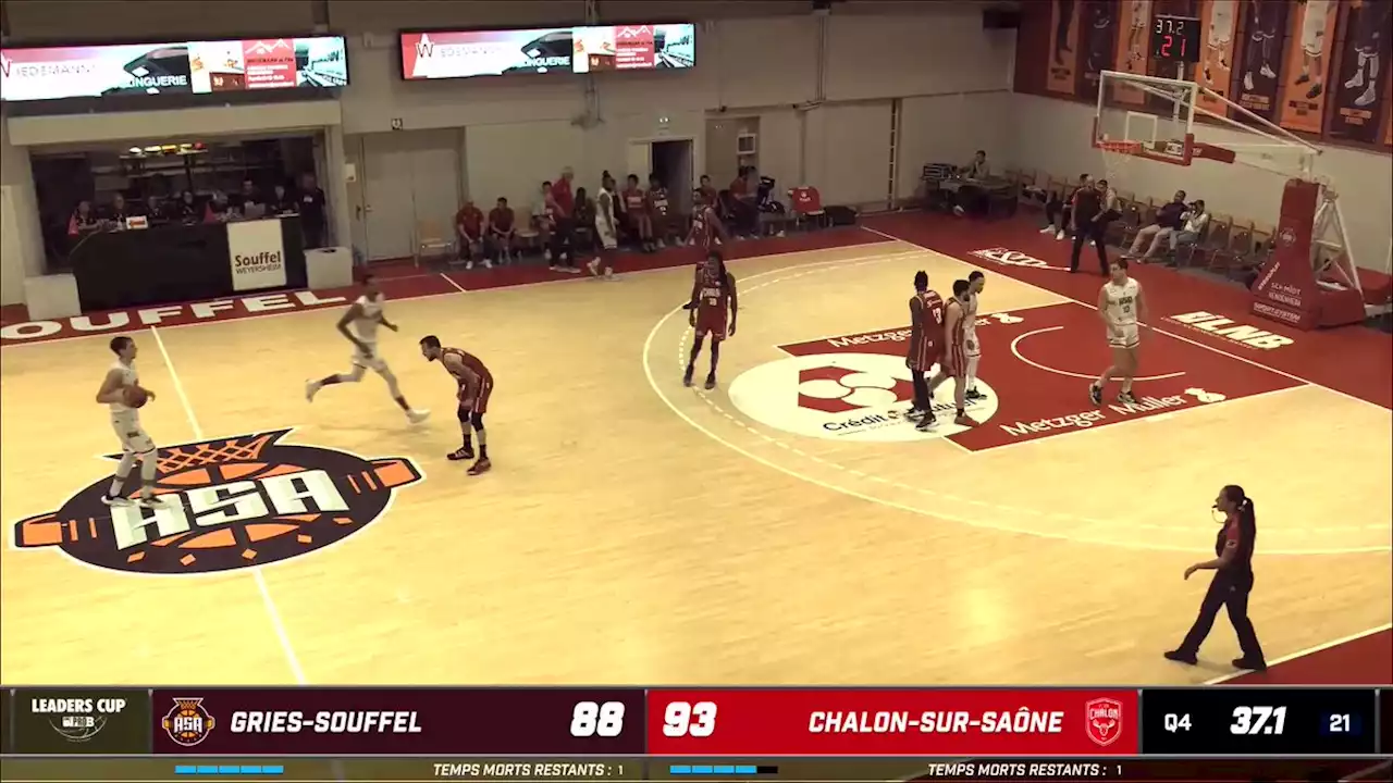 +5, 18 secondes à jouer avec la possession et défaite : l'effondrement de Chalon en vidéo - BeBasket