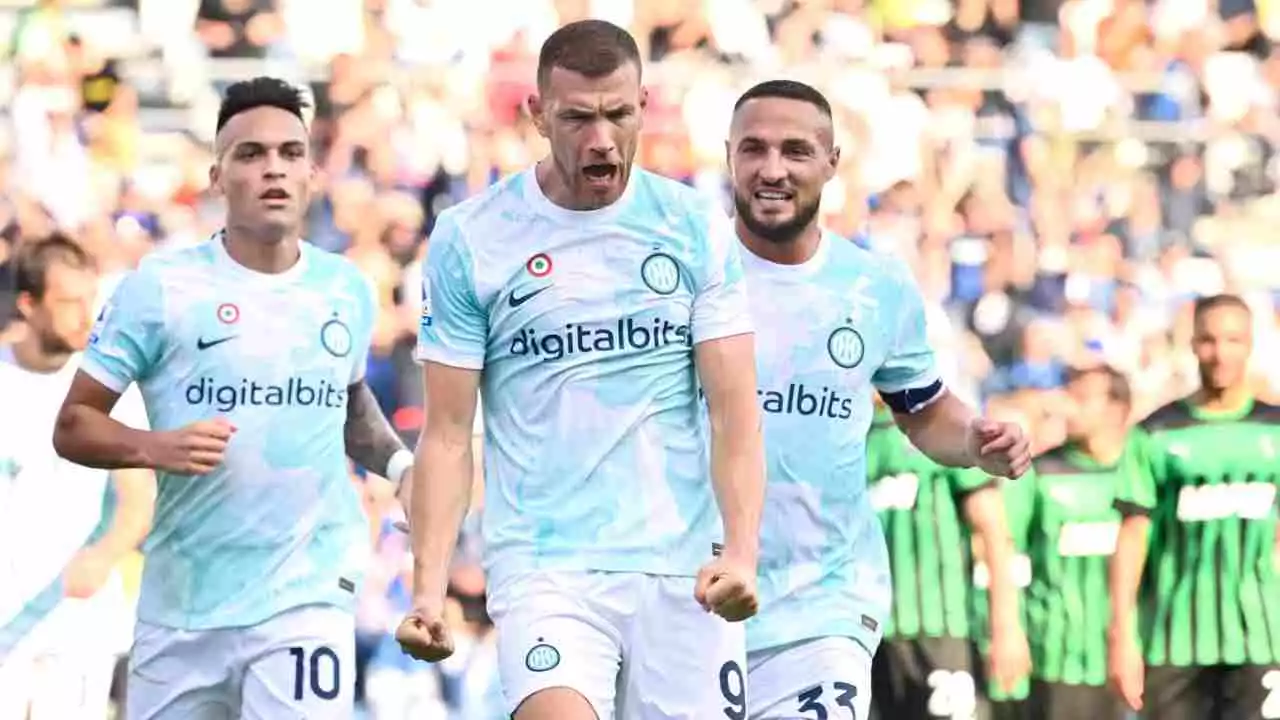 PAGELLE E TABELLINO Sassuolo-Inter 1-2: Dzeko oscura Lautaro, disastro Ferrari - Calciomercato